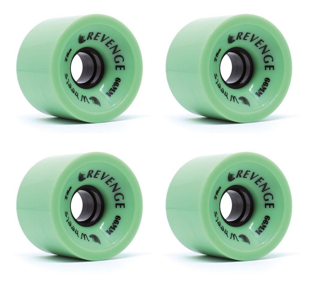 rodas-revenge-66mm-78a-verde-longboard-skate-D_NQ_NP_617827-MLB41409472501_042020-F Roda Revenge Wheels 66mm 78a - Imagem 1
