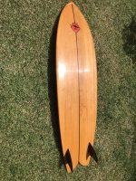 Prancha de Surf oca  produzida 100 % em madeira. - Imagem 3